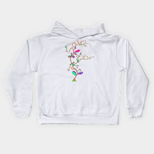 Flower of love Kids Hoodie